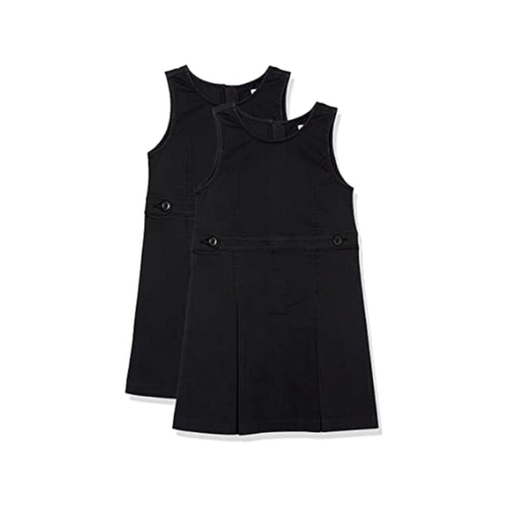 Amazon Essentials Girls School Uniform Pleated Jumper Dress
